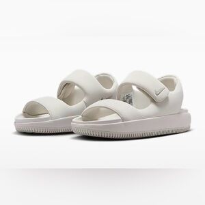 Nike Calm White Sport Sandals Women Size 10 NEW